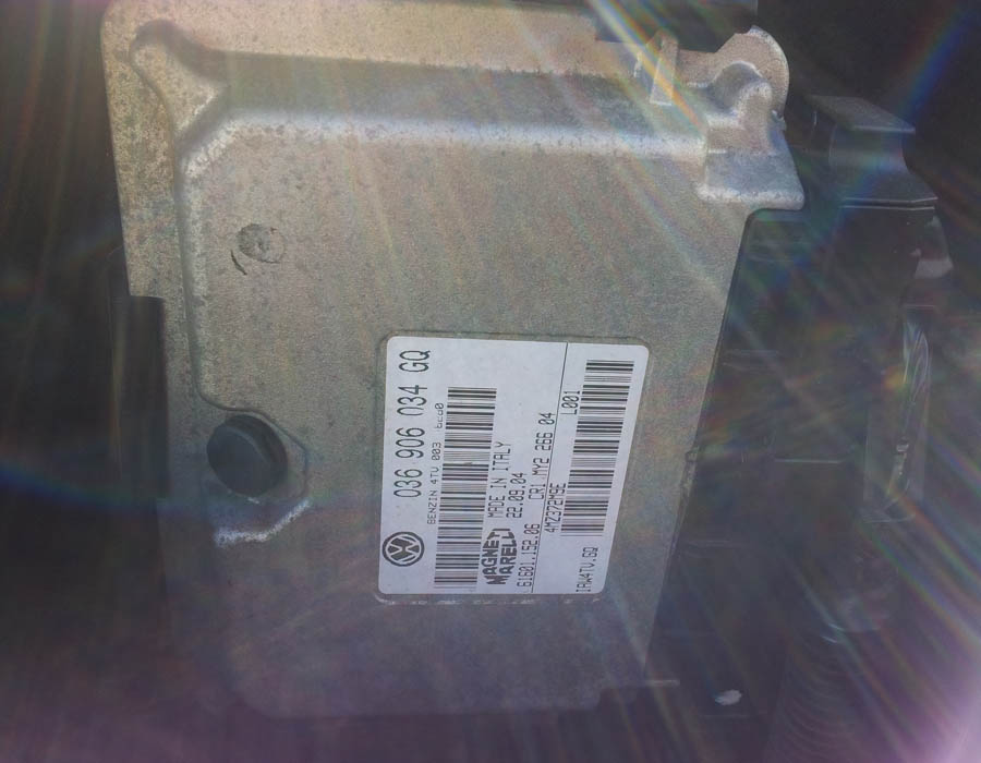 VW Polo Twist ecu-and-lockset